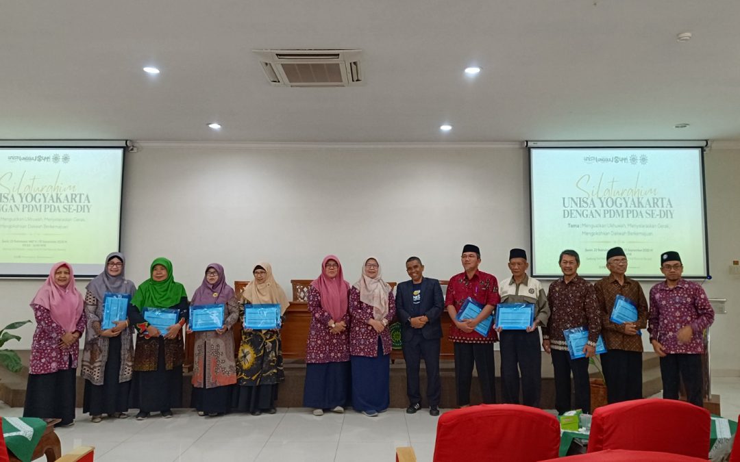 SILATURAHIM UNISA YOGYAKARTA DENGAN PDM PDA SE-DIY